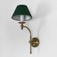 Soho Curved Wall Light Base Antique Brass