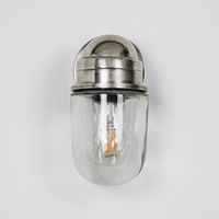 Nautical Outdoor Wall Light Silver