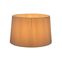 Linen Drum Lamp Shade Medium Light Natural