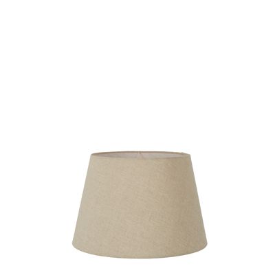 Linen Drum Lamp Shade XXS Dark Natural