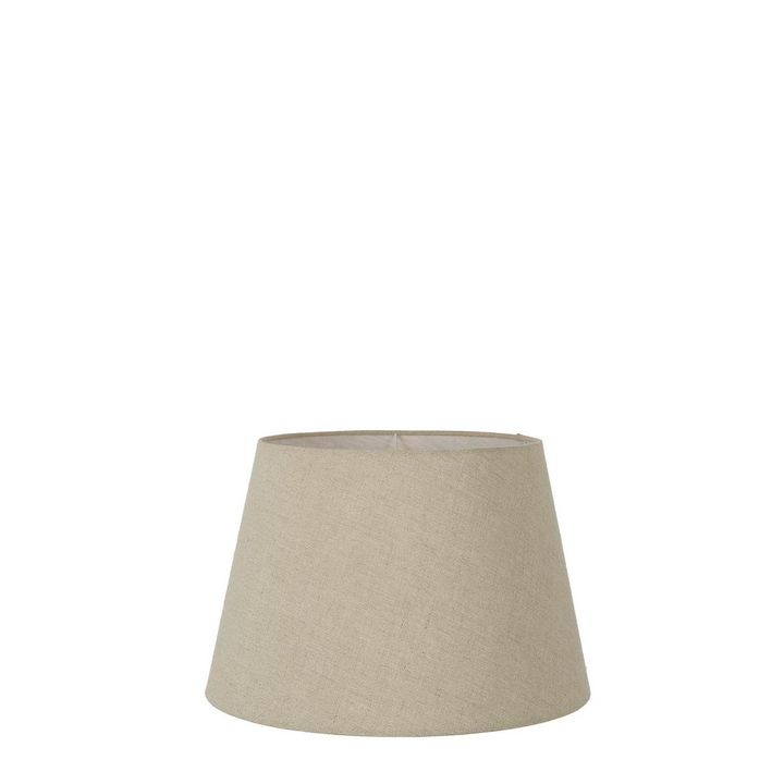 Linen Drum Lamp Shade XXS Dark Natural
