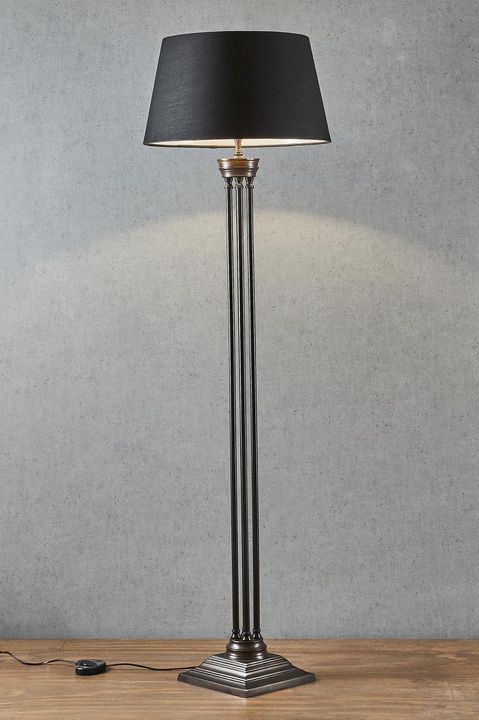 Hudson Floor Lamp Base Bronze- Base Only