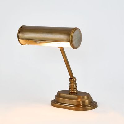Carlisle Banker's Desk Lamp Brass