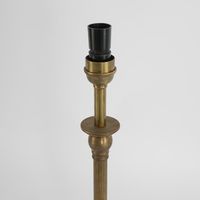 Chelsea Table Lamp Base Antique Brass- Base Only