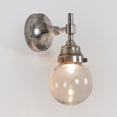 Iceberg Outdoor Wall Light Antique Silver