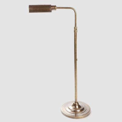 Brooklyn Floor Lamp Antique Brass