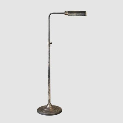 Brooklyn Floor Lamp Antique Silver