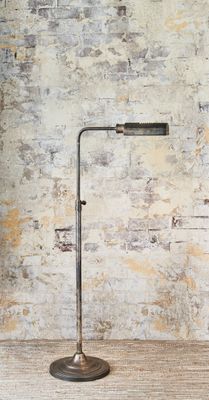 Brooklyn Floor Lamp Antique Silver