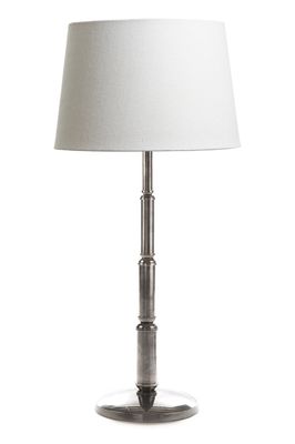 Chapman Table Lamp Base Antique Silver