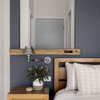 Benton Wall Light with Metal Shade Antique Silver