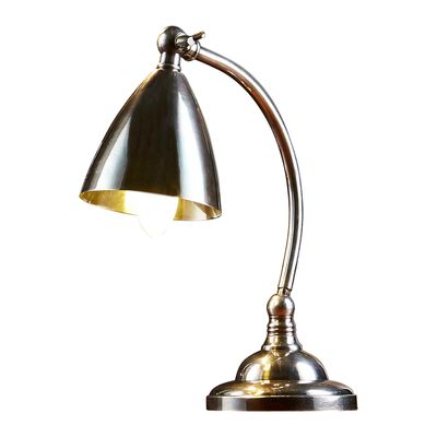 Brentwood Desk Lamp Antique Silver