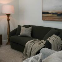 Candela Large - Dark Natural - Turned Wood Candlestick Floor Lamp