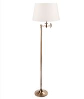 Macleay Floor Lamp Base Antique Brass