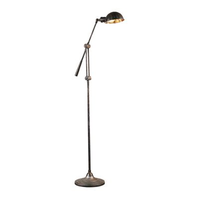 Calais Floor Lamp Antique Silver