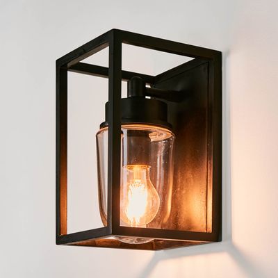 Wellington Outdoor Wall Light Black