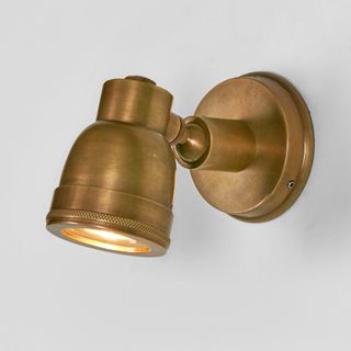 Pasco Outdoor Wall Light Antique Brass