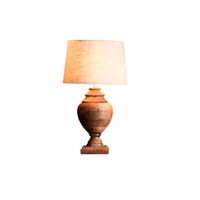 Amphora Table Lamp Base Small Dark Natural