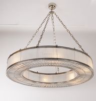 Franschhoek Ceiling Pendant Large Silver