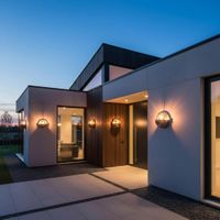 Vienna Outdoor Wall Light Antique Silver