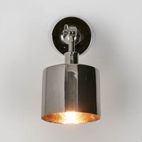 Portofino Wall Light Shiny Nickel