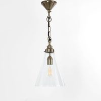 Gadsden Ceiling Pendant Small Brass