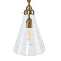 Gadsden Ceiling Pendant Small Brass