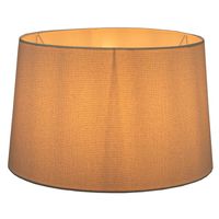 Linen Drum Lamp Shade XXL Light Natural