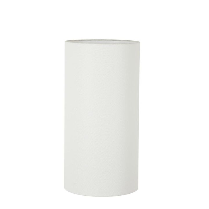 Linen Cylinder Lamp Shade XS Textured Ivory