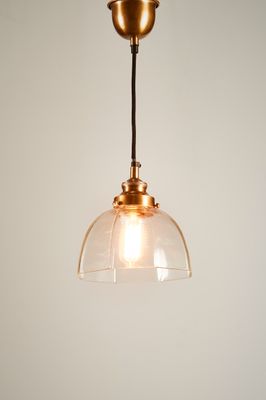 Hobart Ceiling Pendant Antique Brass