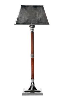 Jersey Table Lamp Silver and Timber