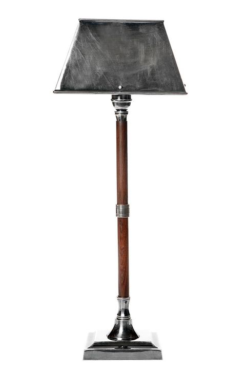 Jersey Table Lamp Silver and Timber