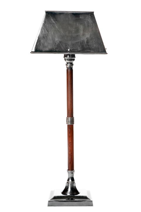 Jersey Table Lamp Silver and Timber