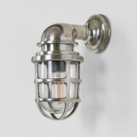 Porto Outdoor Wall Light Antique Silver