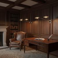 RemingtonWall Light with Metal Shade Silver