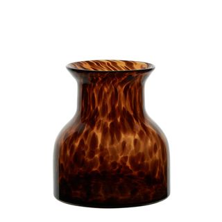 Amira Glass Vase Tortoise