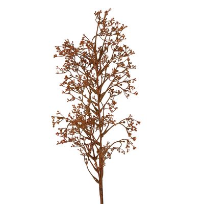 Dried Look Grass Seed Spray 75cm Brown