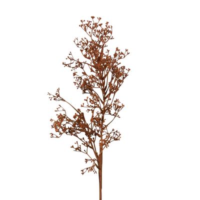 Dried Look Grass Seed Spray 75cm Brown