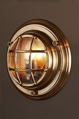 Jervis Outdoor Wall Light Brass