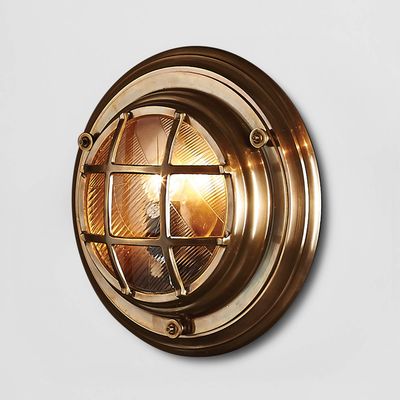 Jervis Outdoor Wall Light Brass