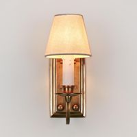 East Borne Wall Light Base Antique Brass