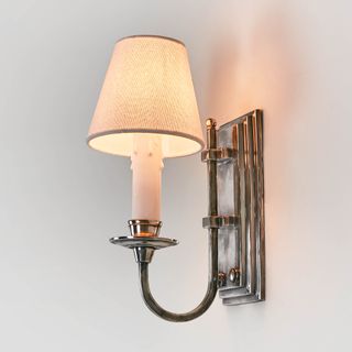 East Borne Wall Light Antique Silver