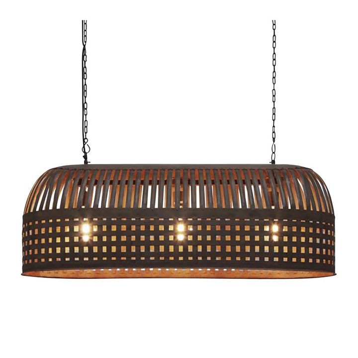 Esch Ceiling Pendant Long Rust