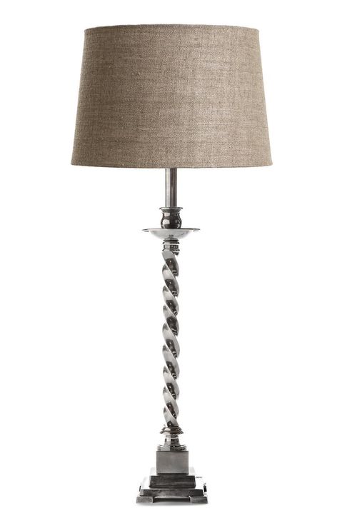 Roxbury Table Lamp Base Antique Silver- Base Only