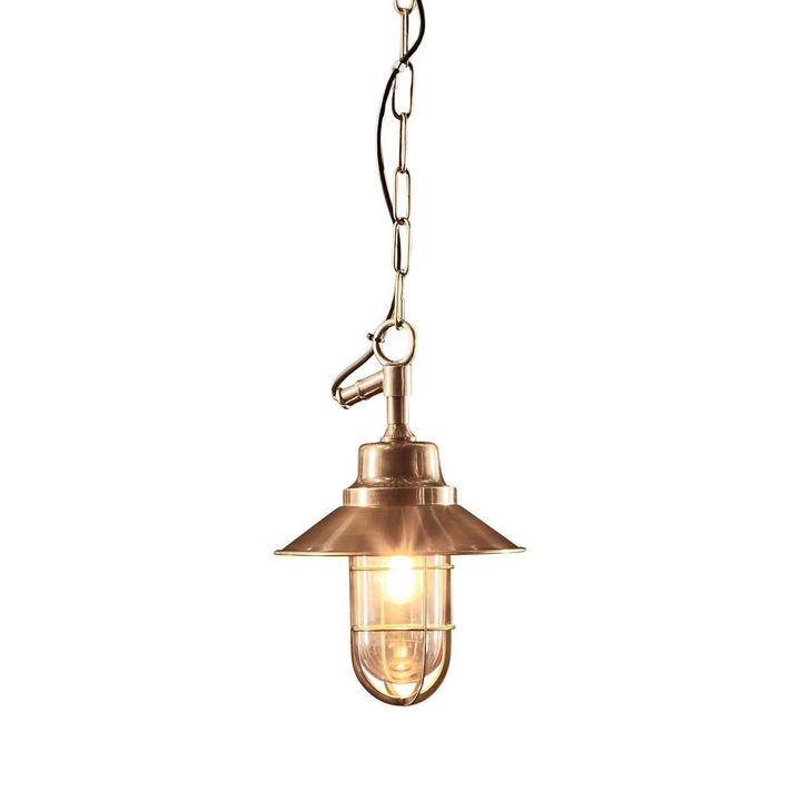 Rutherford Ceiling Pendant Brass