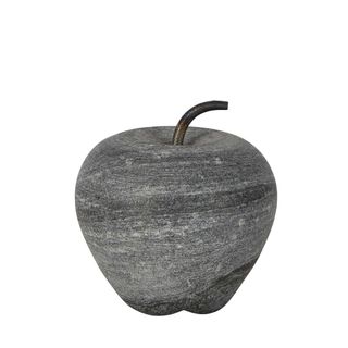 Marble Apple Large Black