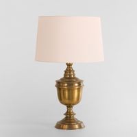 Sheffield Table Lamp Base Antique Brass