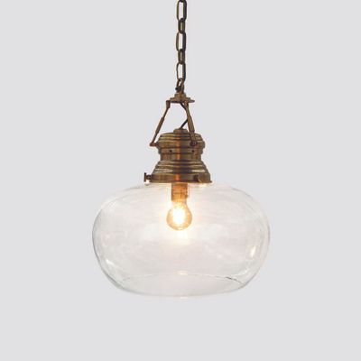 Paddington Ceiling Pendant Small Antique Brass