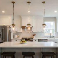 Celeste Ceiling Pendant Large Antique Brass