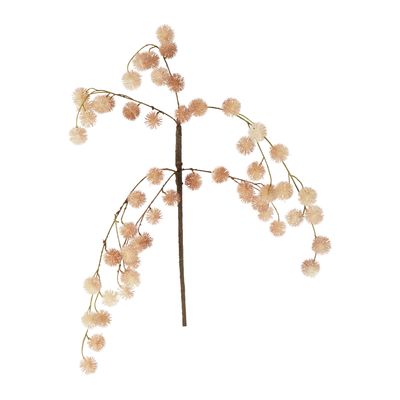 Pom Pom Leaf Branch 1.07m Blush Pink