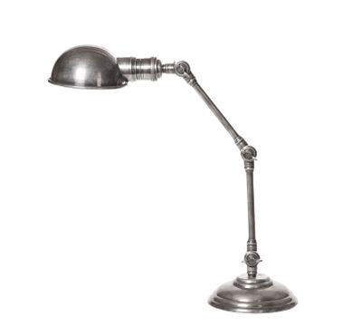 Stamford Desk Lamp Antique Silver